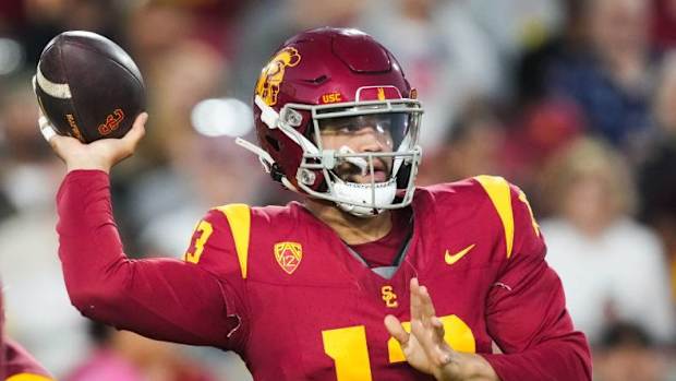 USC quarterback Caleb Williams